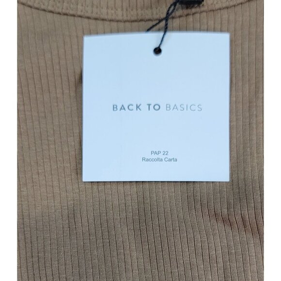Back to Basics Body Tank Dress Ribbed Stretch Beige Shein Womens XL New with Tag - Picture 6 of 8
